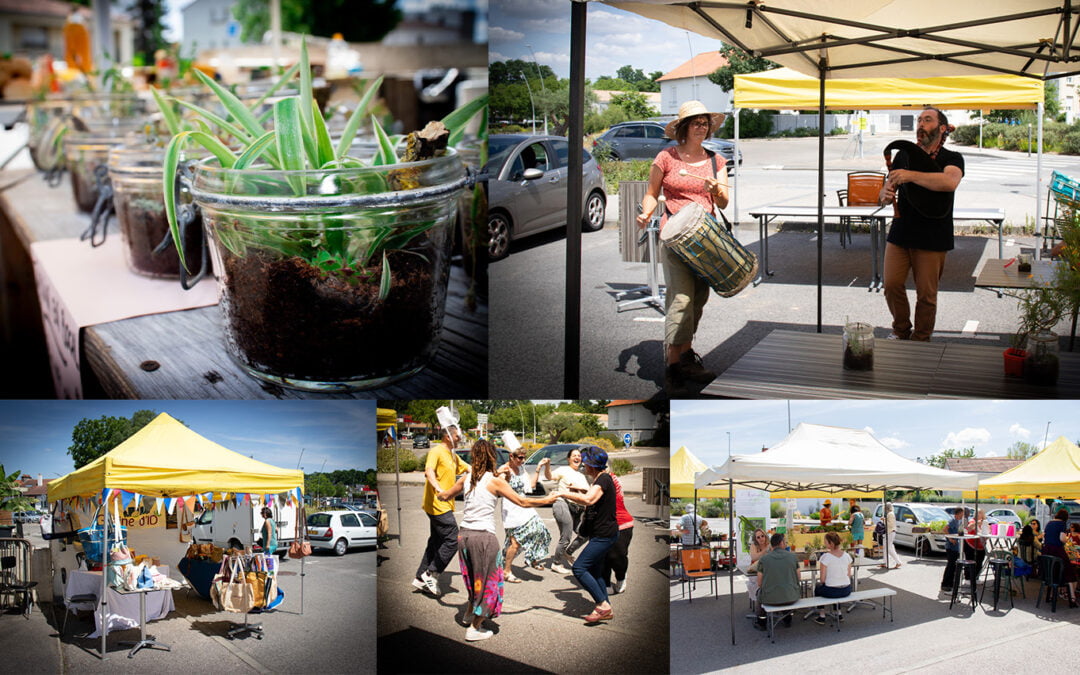 Un bonne ambiance au marché Graine d’ID de quartier en fête